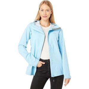 NWT L.L. Bean Cresta Stretch Rain Jacket, Size Large, Color Cascade Blue